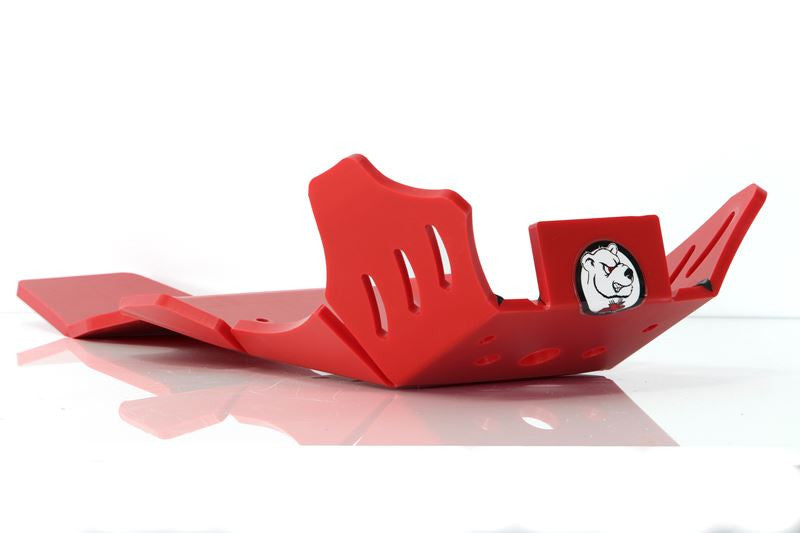 AXP Xtrem HDPE Skid Plate Red Gas-Gas EC250/EC300 21-23