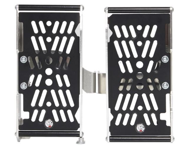 AXP Xtrem Radiator Guards Black KTM 250EXC/EXC TPI / 300EXC/EXC TPI 17-23