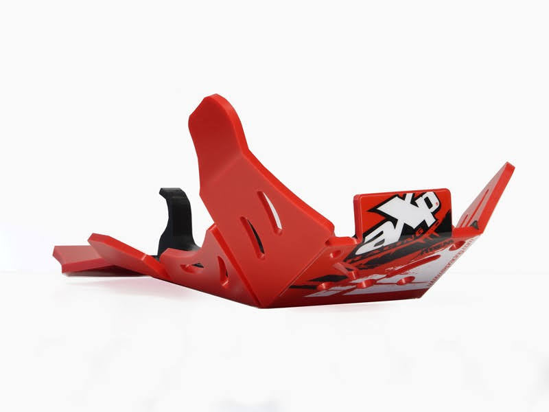 AXP Xtrem HDPE Skid Plate Red Gas-Gas EC250F/EC350F 21-23