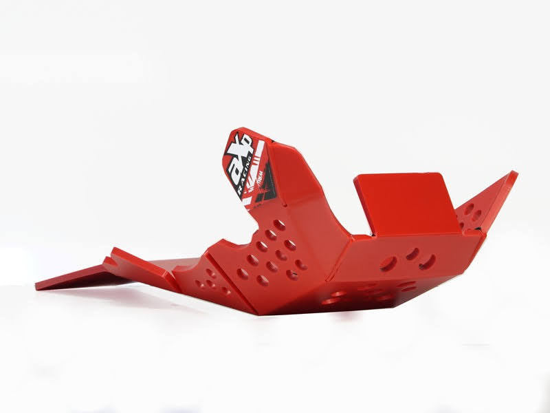 AXP Xtrem HDPE Skid Plate Red Honda CRF250R/CRF250RX/CRF300RX 22-
