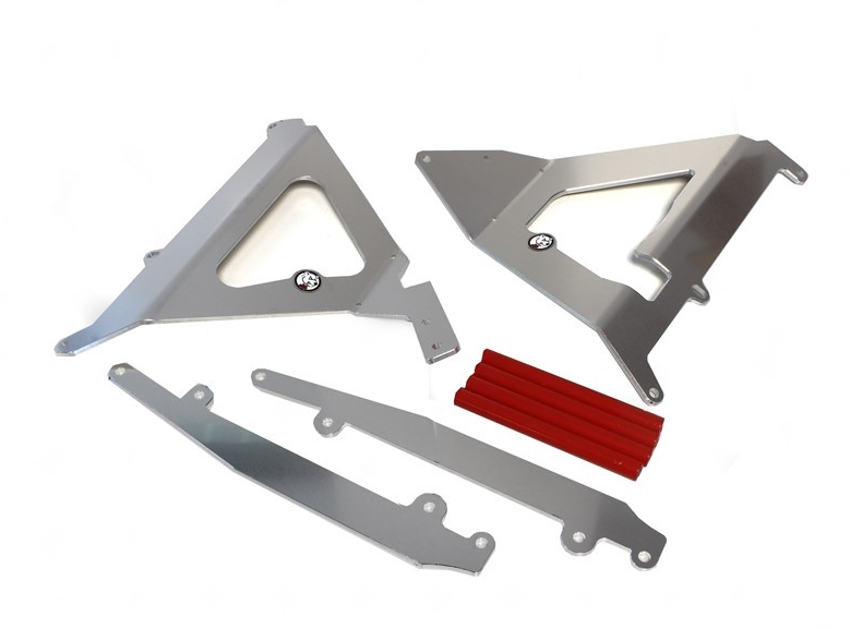 AXP Radiator Guards Red Beta 250XTRAINER/300XTRAINER 23-