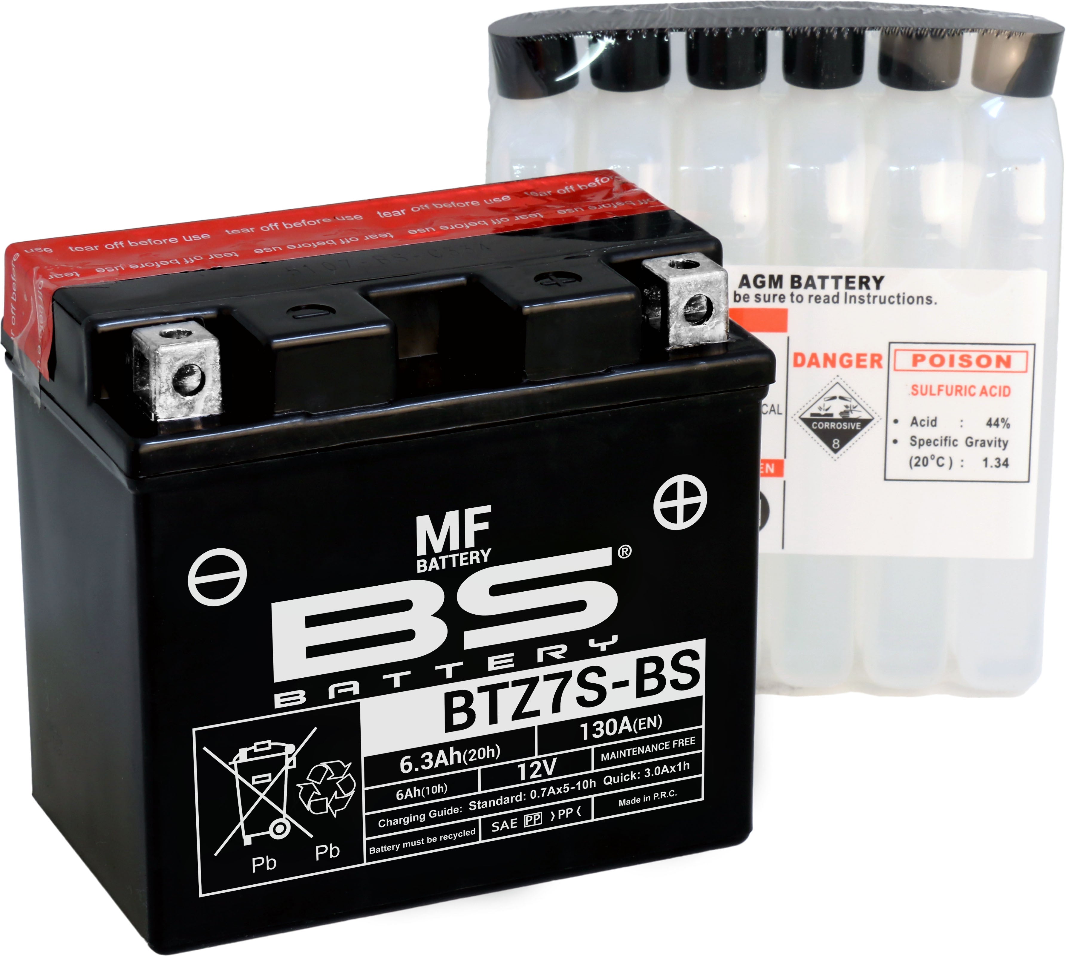 BS Battery  BTZ7S-BS MF (cp) Maintenance Free