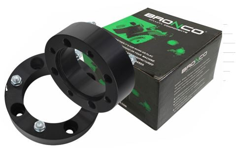 Bronco Levikepalat ATV 1"/25mm 4/156 3/8-24 pari Musta