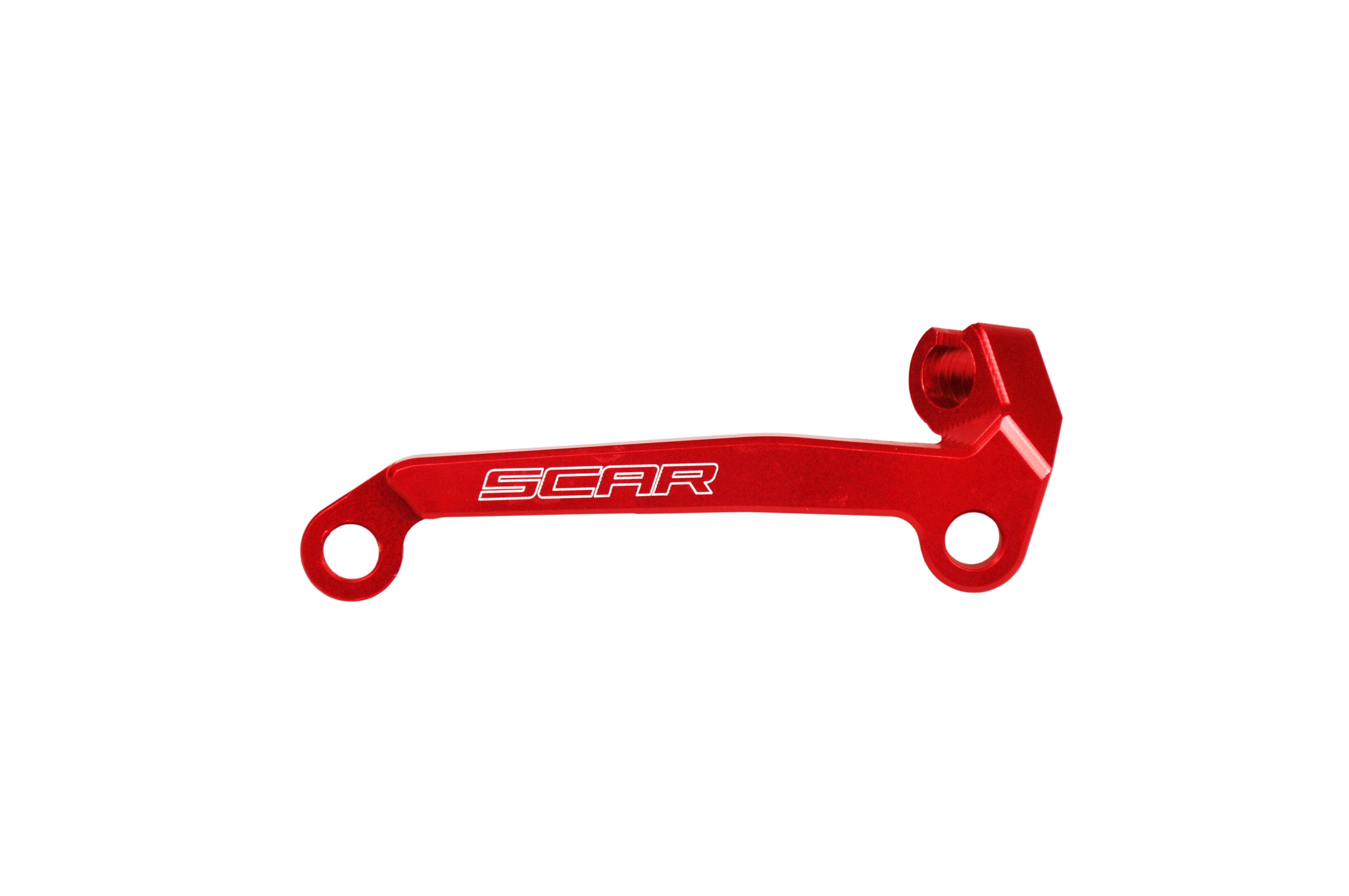 Scar Clutch Cable Guide - kawasaki Red color