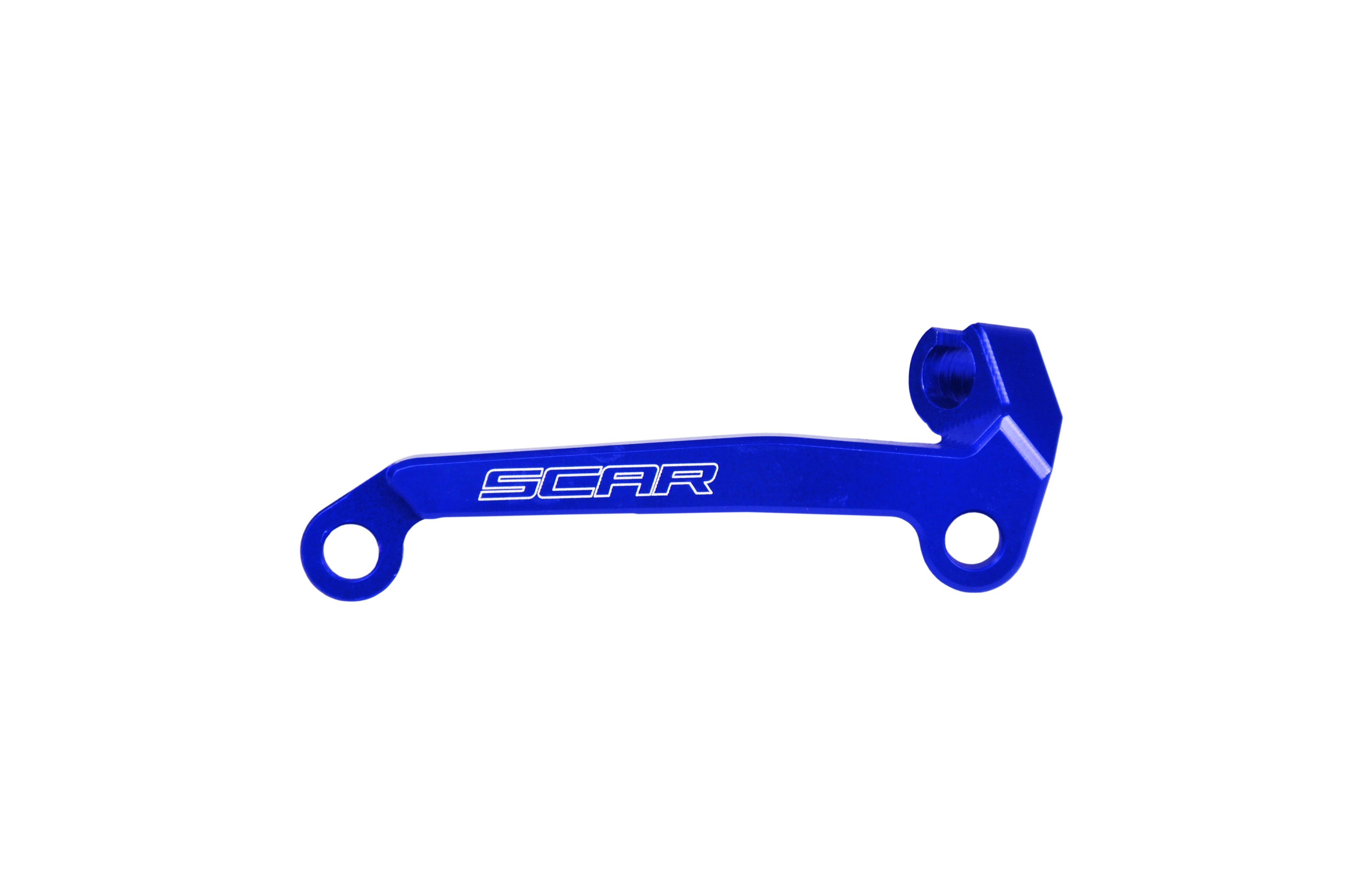 Scar Clutch Cable Guide - Kawasaki Blue color