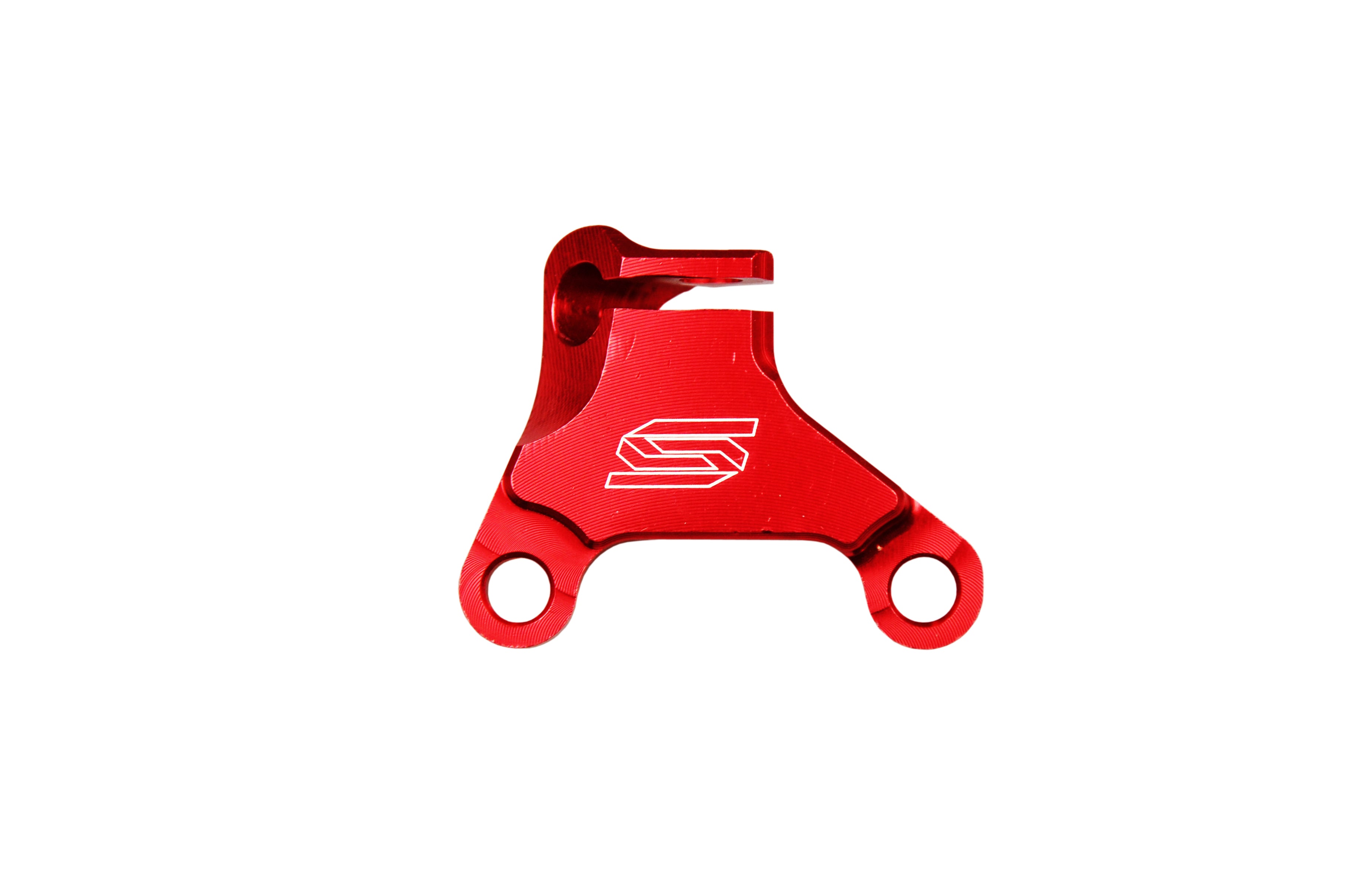 Scar Clutch Cable Guide - Suzuki Red color