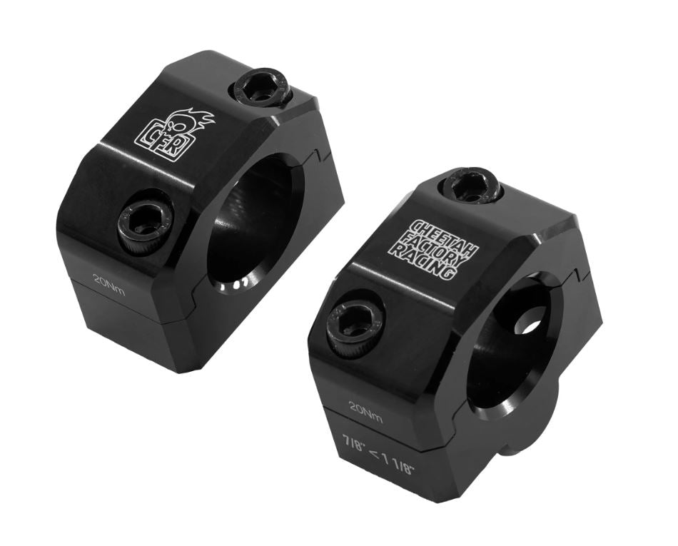 CFR Ylikoon ohjaustangon adapteri 2.0, (7/8"-1 1/8")