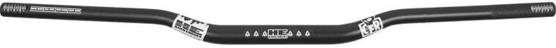 CFR Hard enduro ohjaustanko 1”-25mm korotus Musta/Valk.