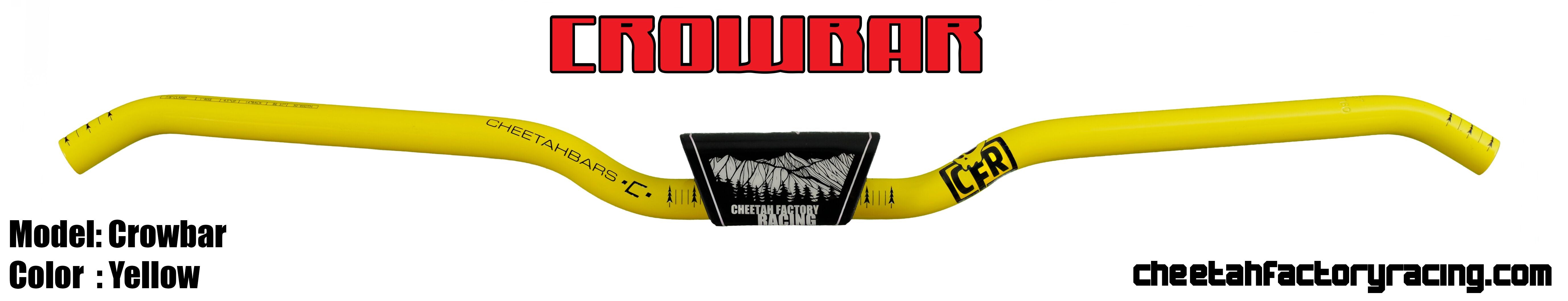 CFR Crow Ohjaustanko Banana Keltainen