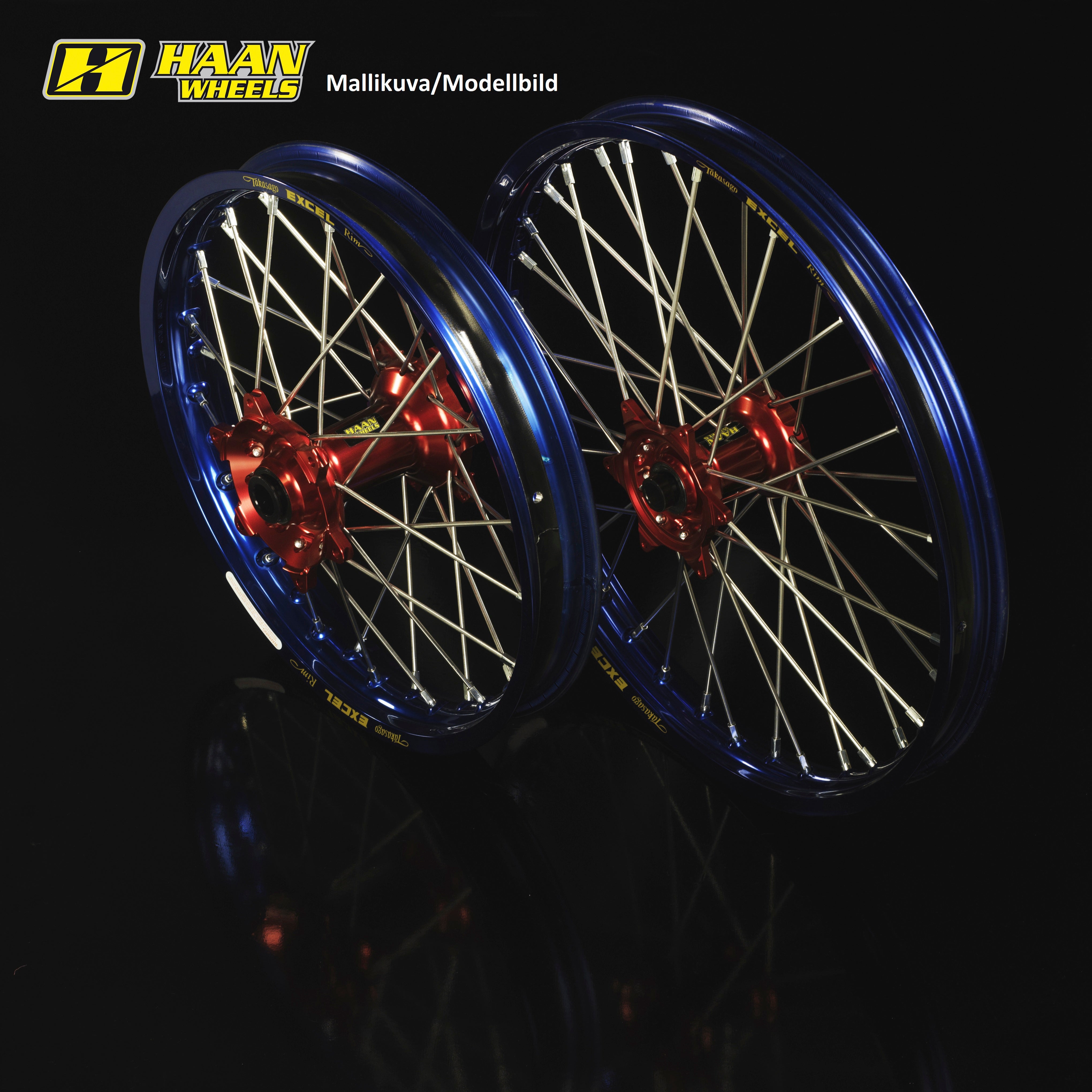 Haan wheel CRF450 13- 19-2,15 RED/BLUE