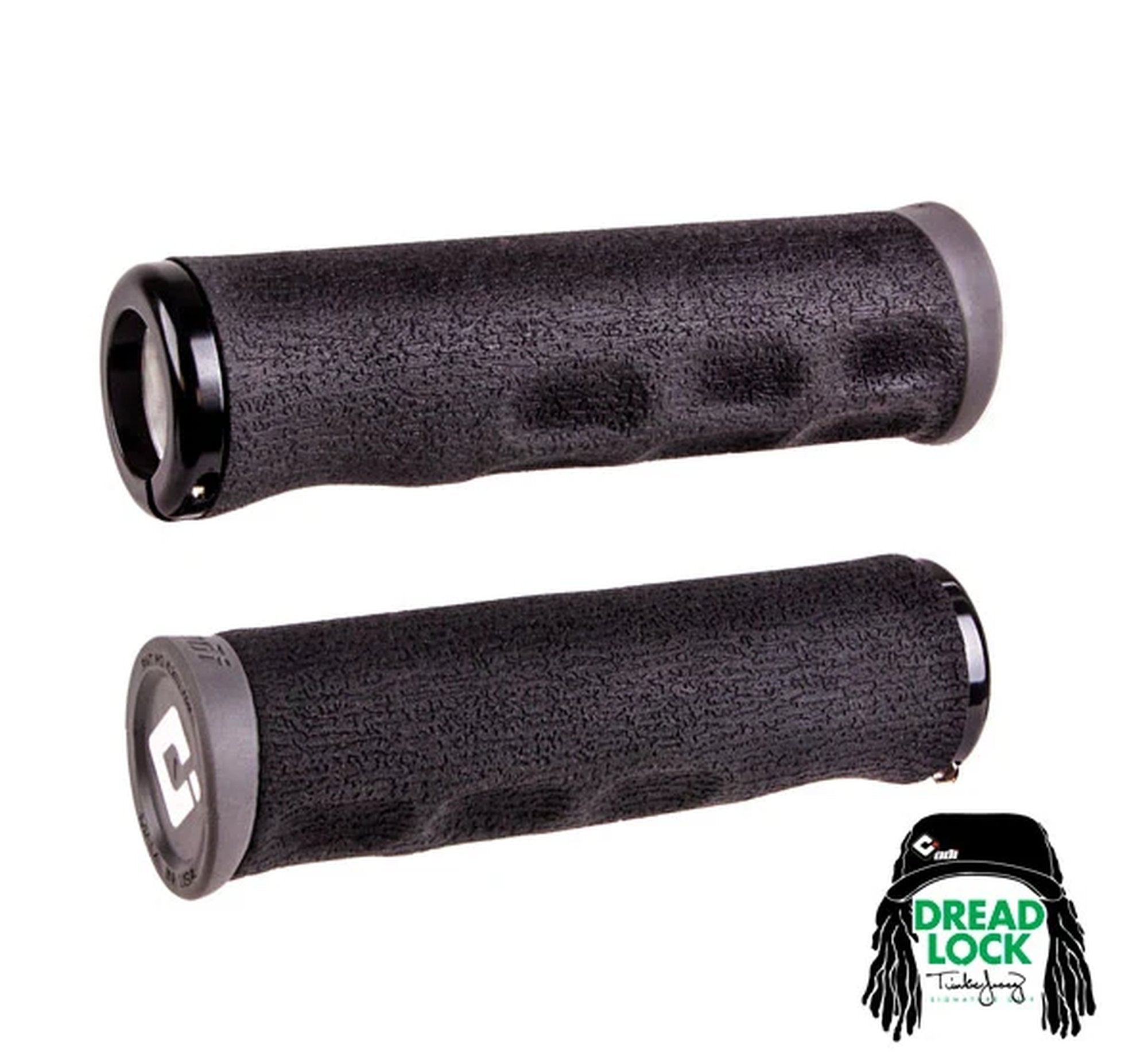 ODI Tinker Juarez-Dread Lock E-MTB Grip 130mm Black/Black
