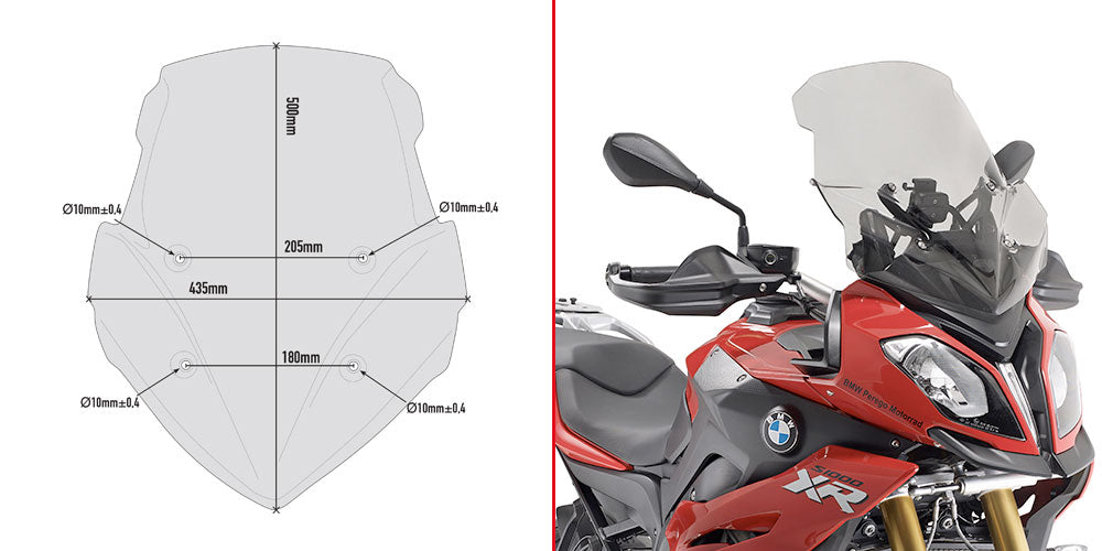 GIVI SPOILER BMW S1000XR (15-16)