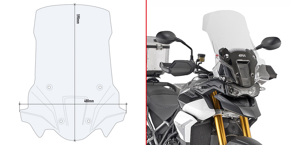 GIVI SPOILER T.TIGER 900 RALLY 2020