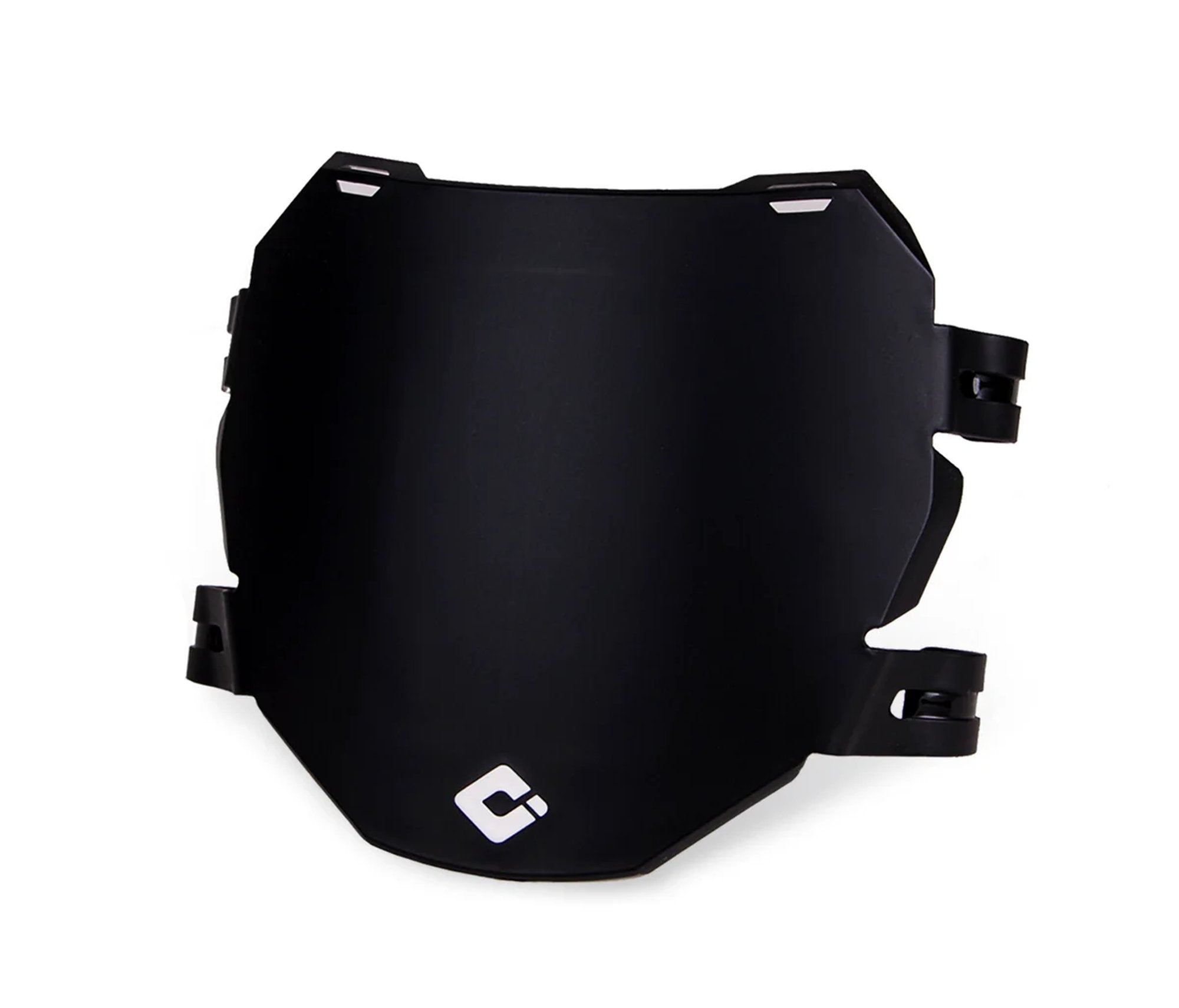 ODI DH E-MTB Number Plate for use with Triple-Crown Forks - Black