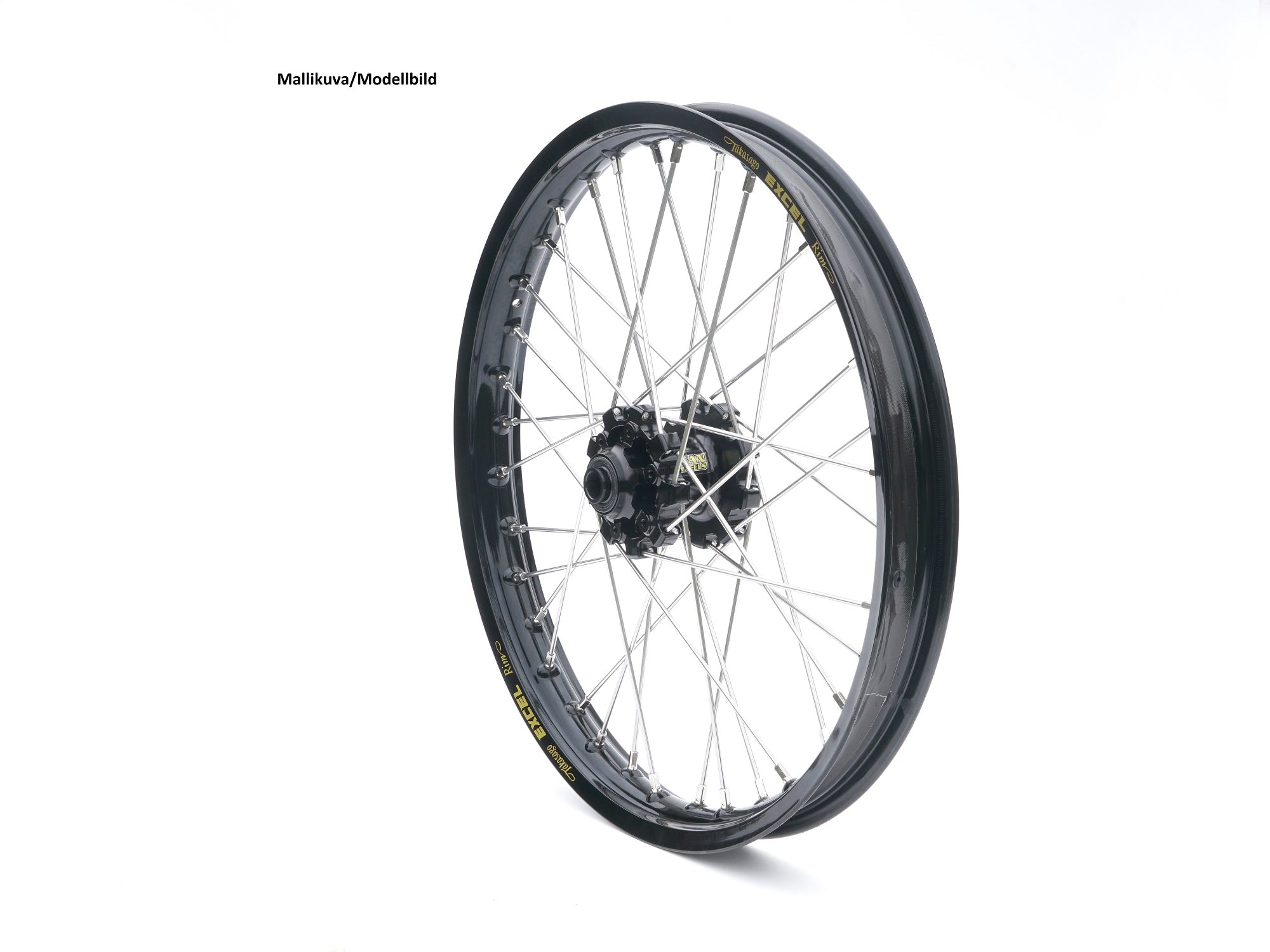Haan wheel Tenere 700 21-2,15 BLACK HUB/BLACK RIM