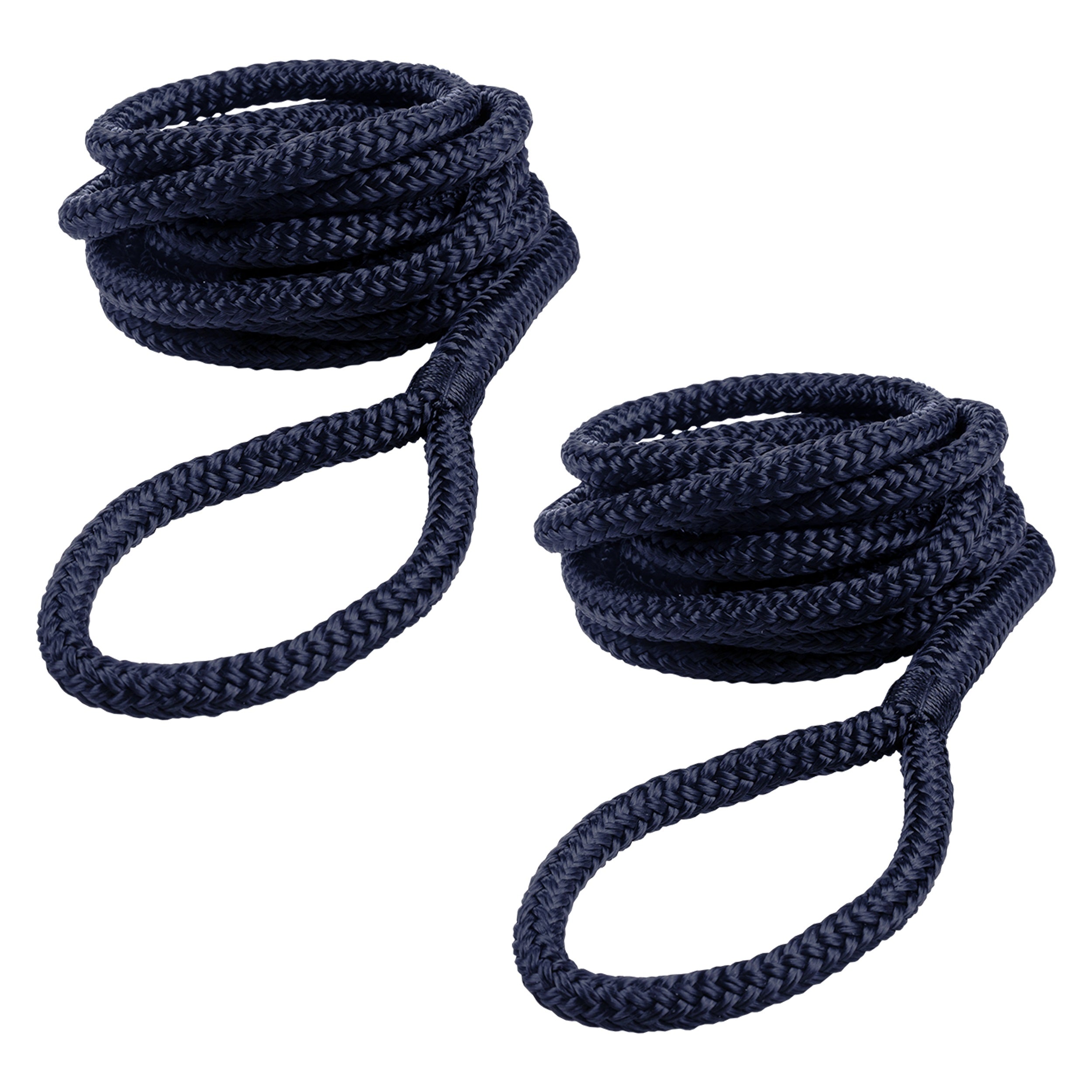 Qvarken Lepuuttajaköysi 10mm 2m navy sin 2kpl