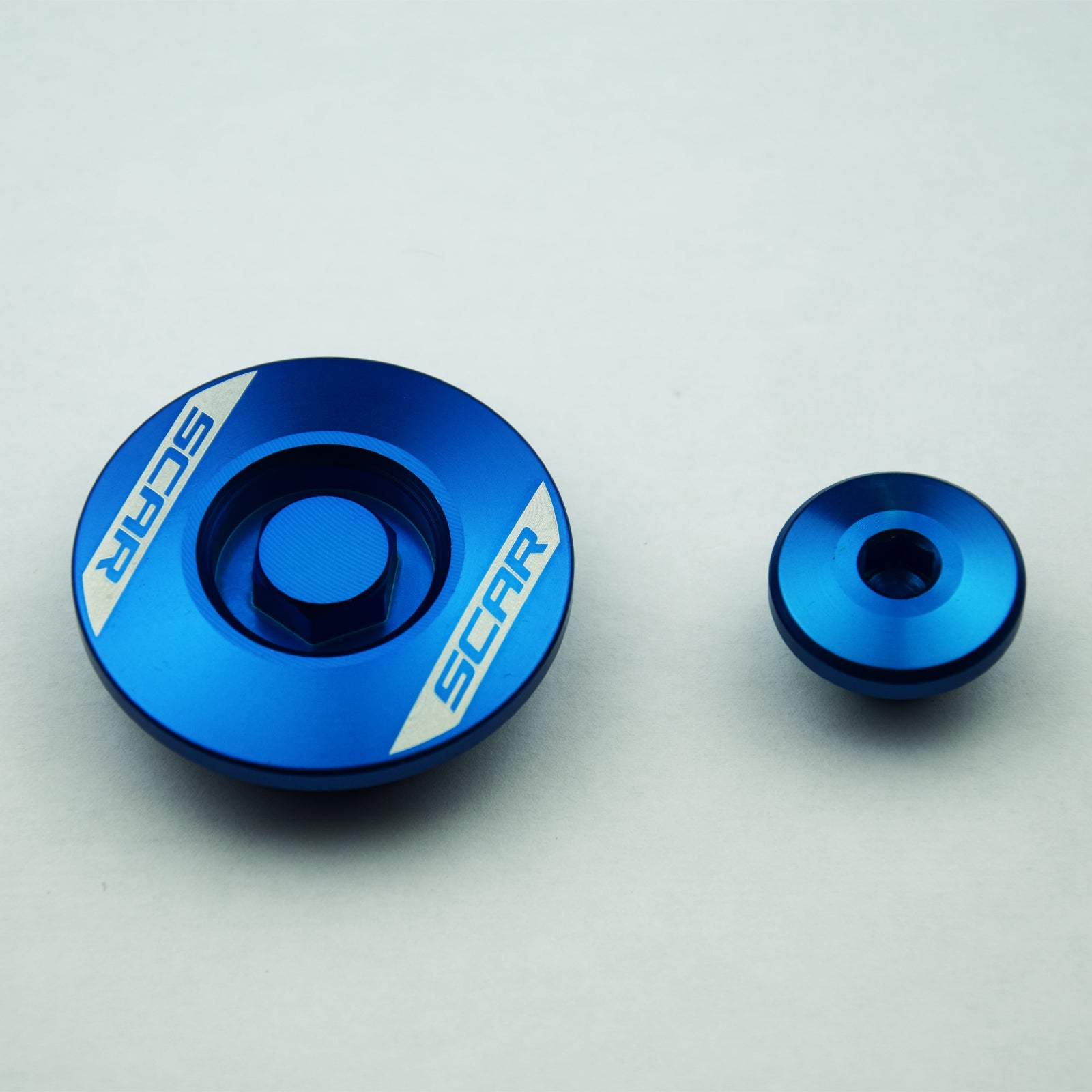 Scar Engine Plugs - Yamaha Blue color