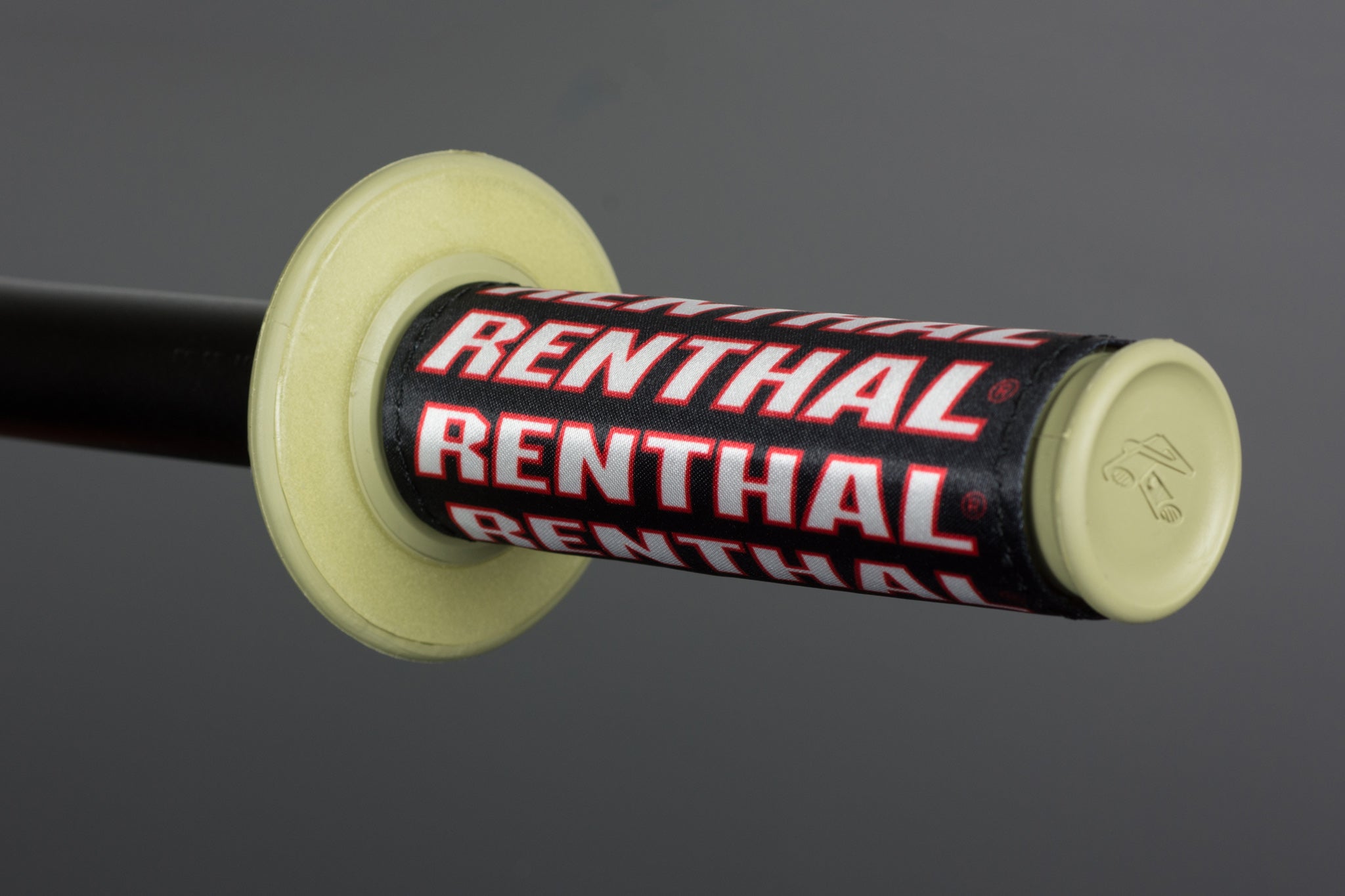 Renthal Clean Grips Musta/Punainen (2pcs)