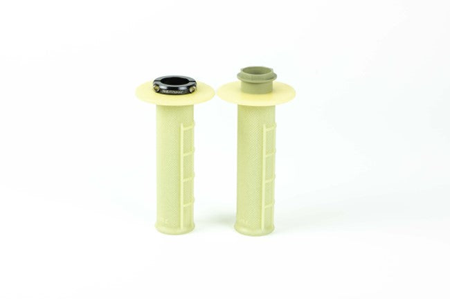 Renthal MX R-Works Lock-On Grips Kevlar Half Waffle