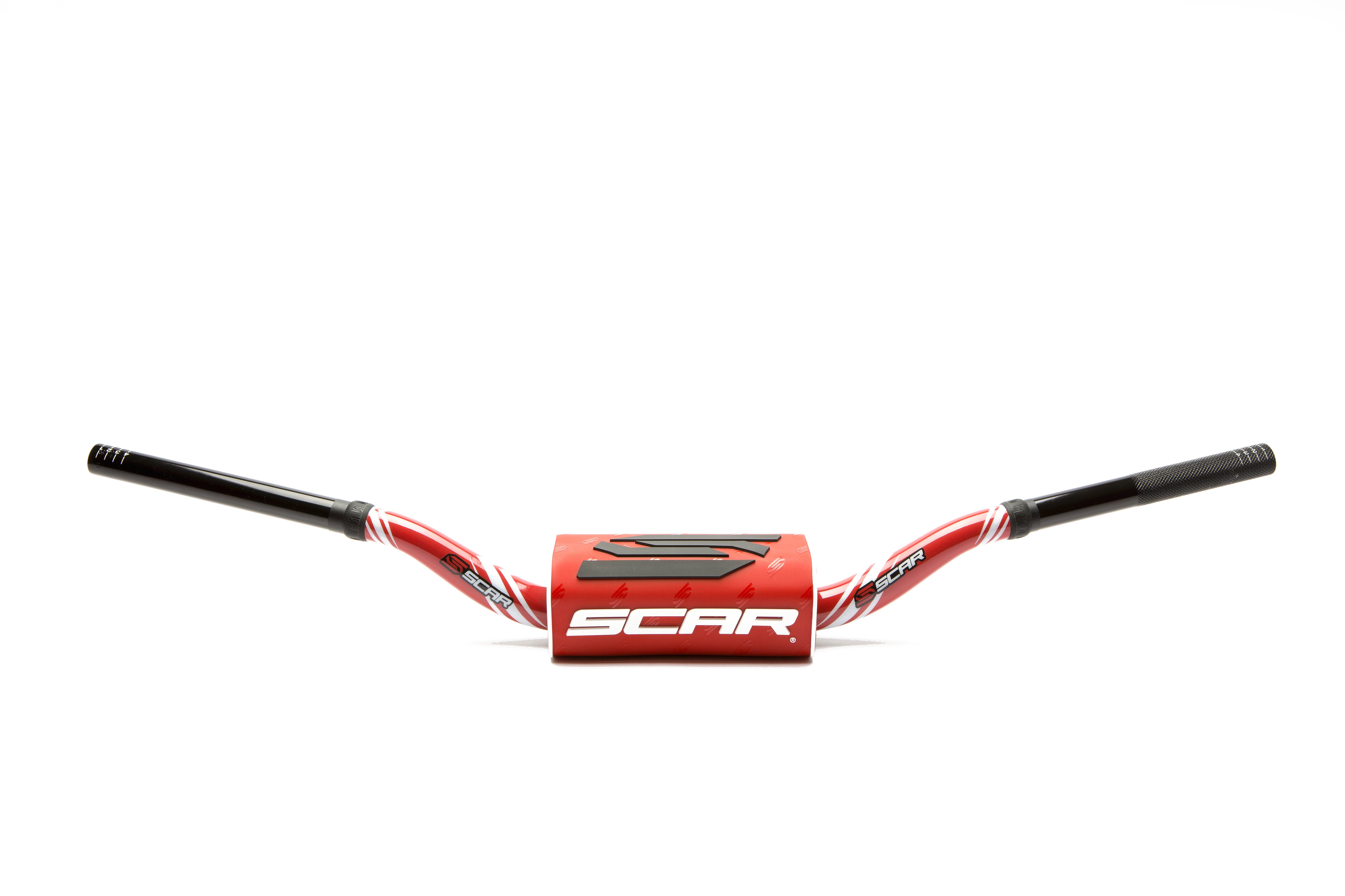Scar Handlebar O² COLOR Ø28,6 (1 1/8”) - 65/85 High Mini RC - RED Bar - RED Bar