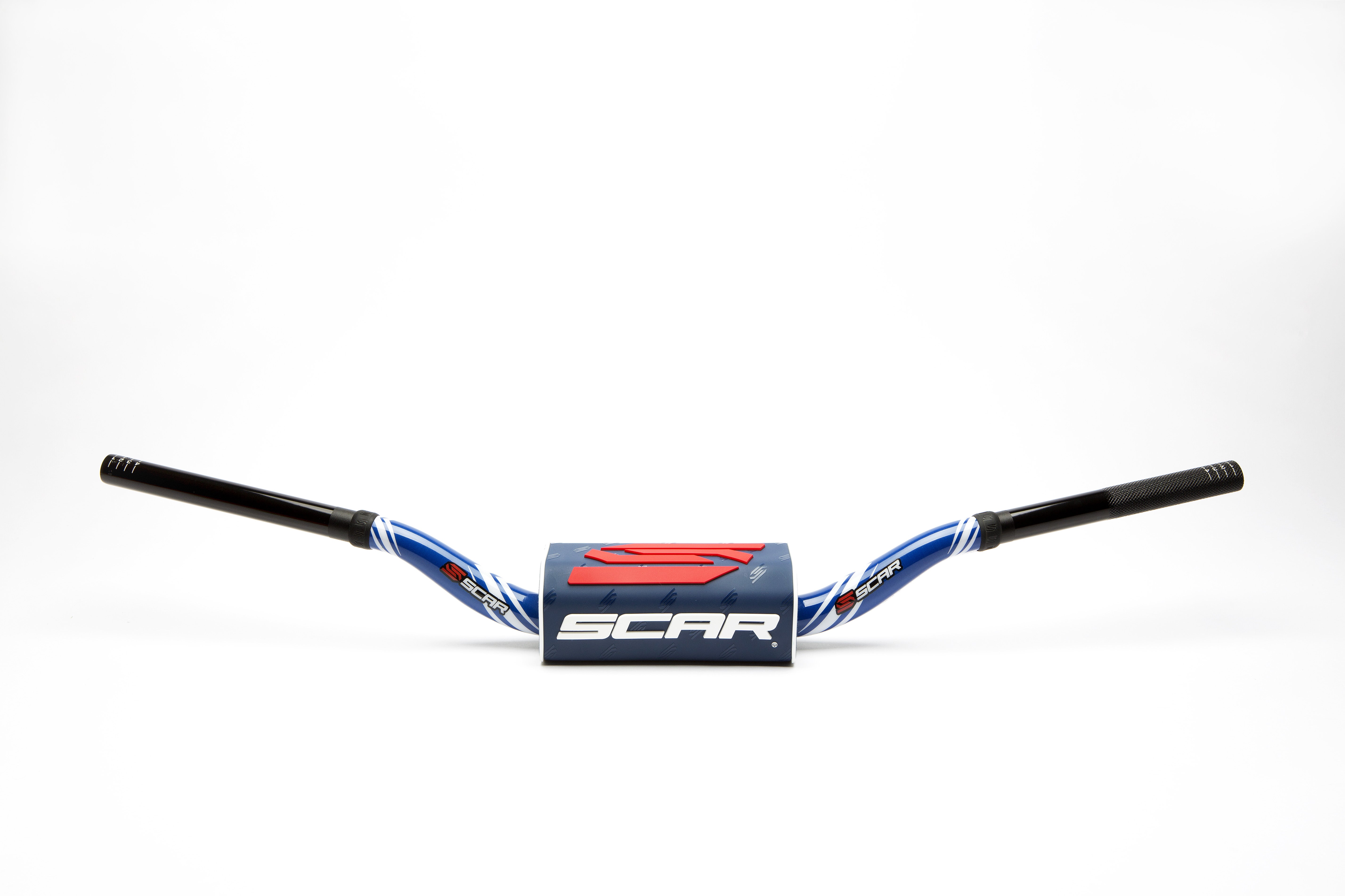 Scar Handlebar O² COLOR Ø28,6 (1 1/8”) - KTM 85SX -  BLUE Bar - DARK BLUE Bar pa