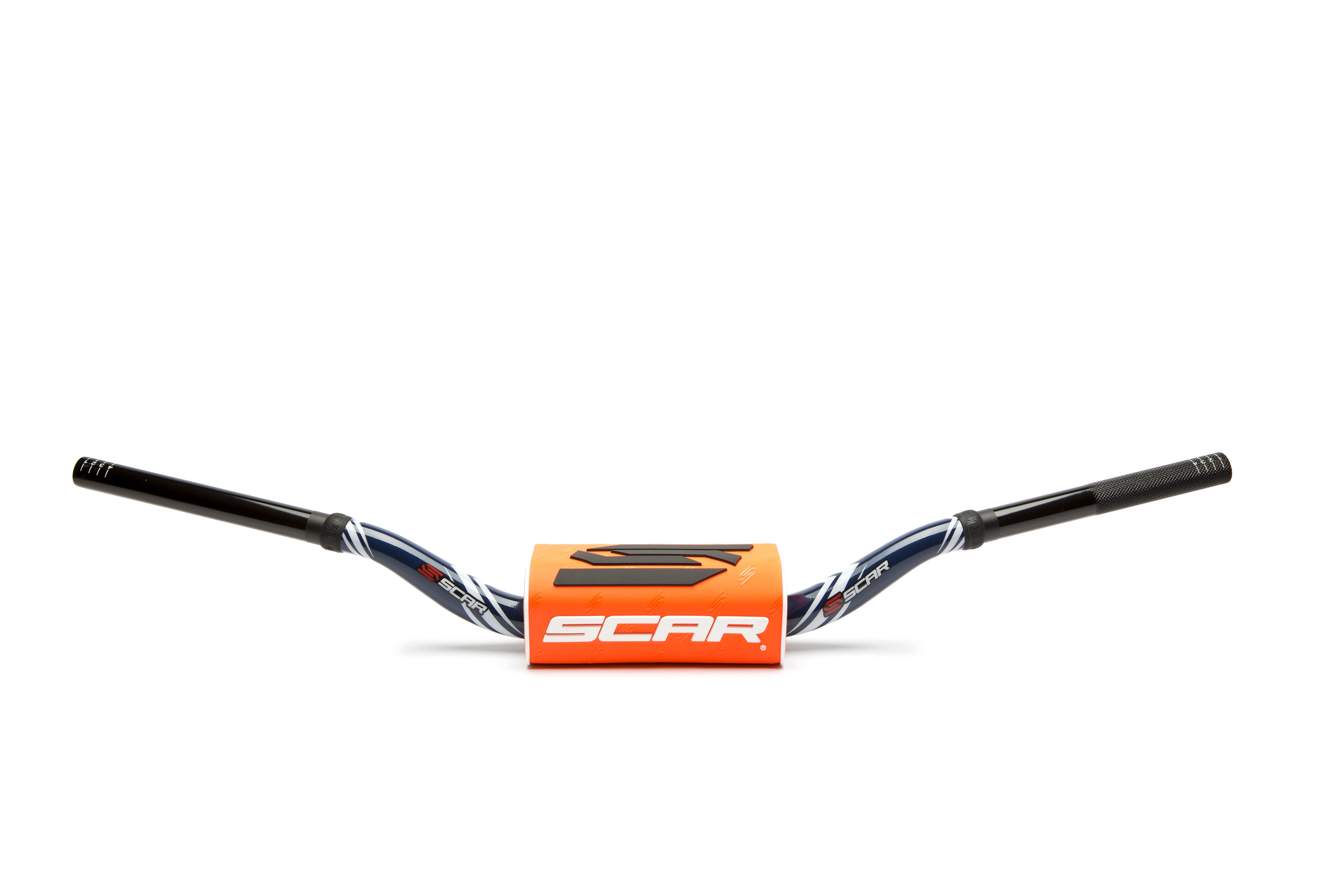 Scar Handlebar O² COLOR Ø28,6 (1 1/8”) - McGrath/Short Ktm - DARK BLUE Bar - ORA
