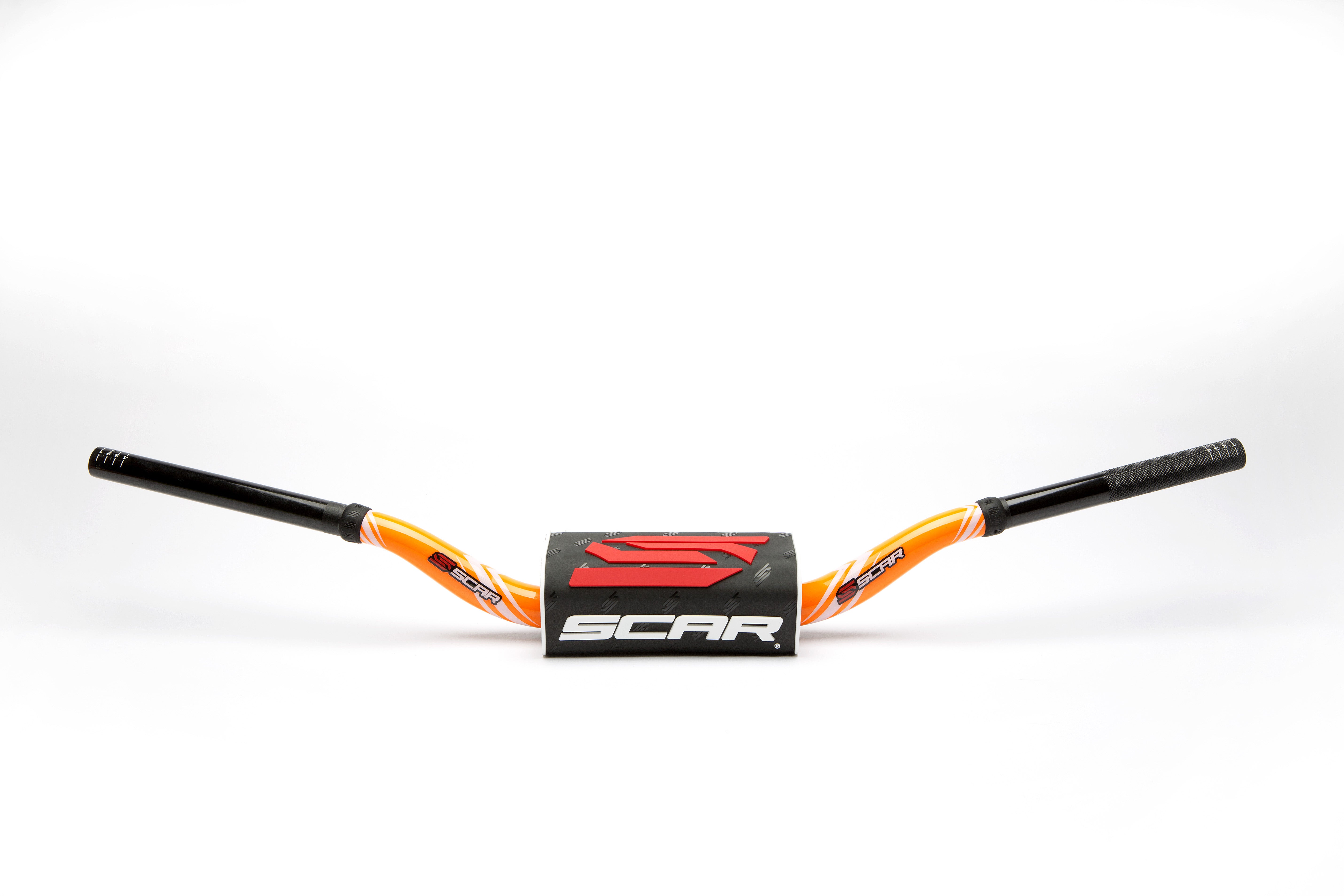 Scar Handlebar O² COLOR Ø28,6 (1 1/8”) - McGrath/Short Ktm - ORANGE Bar - BLACK