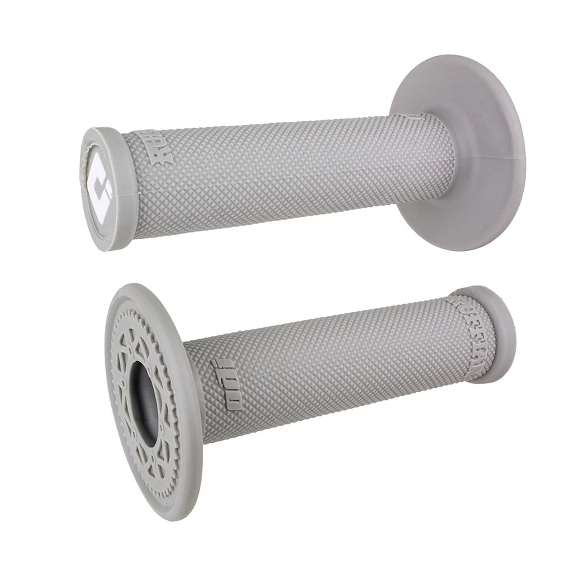 ODI Glue-On Grip No-Waffle MX Single-Ply (Ruffian) Grey-Soft