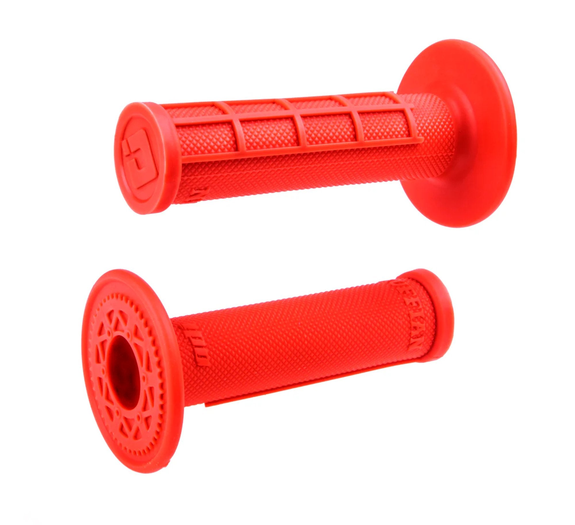 ODI Glue-On Grip Half-Waffle MX Single-Ply (Ruffian) FLO-Orange