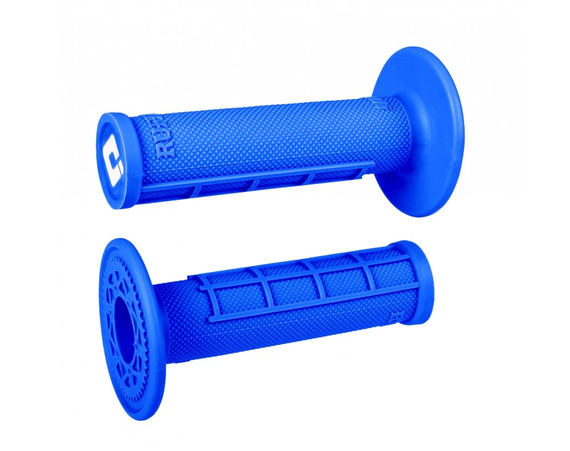 ODI Glue-On Grip Half-Waffle MX Single-Ply (Ruffian) Blue