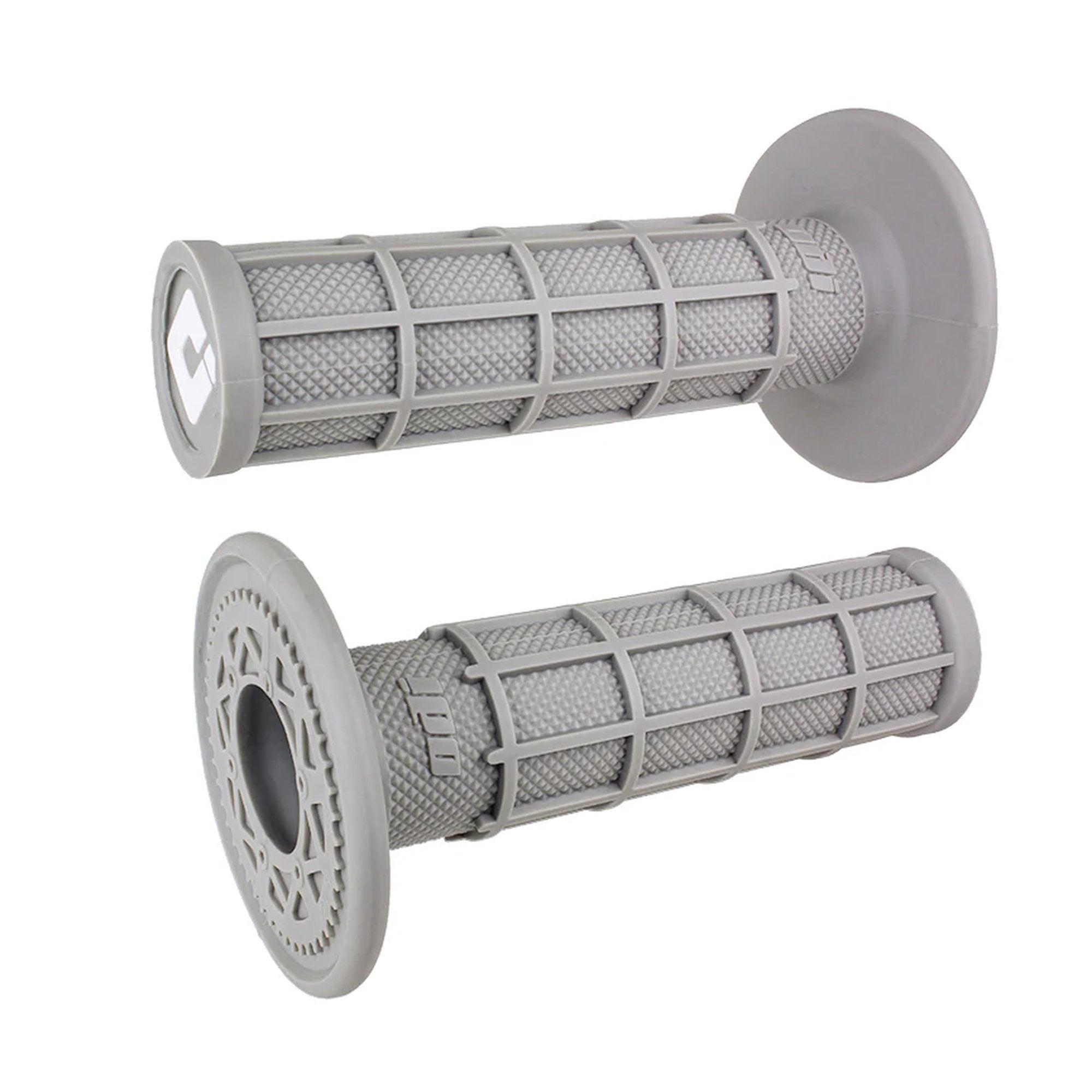 ODI Glue-On Grip Full-Waffle MX Single-Ply (Ruffian) Grey-Soft