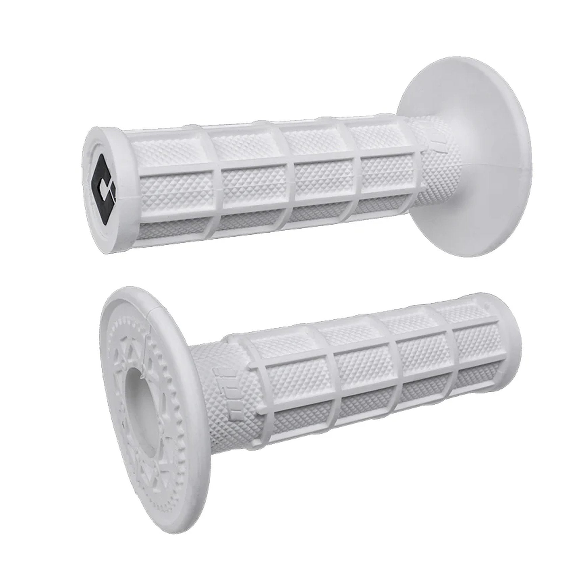 ODI Glue-On Grip Full-Waffle MX Single-Ply (Ruffian) White (Pro Soft)