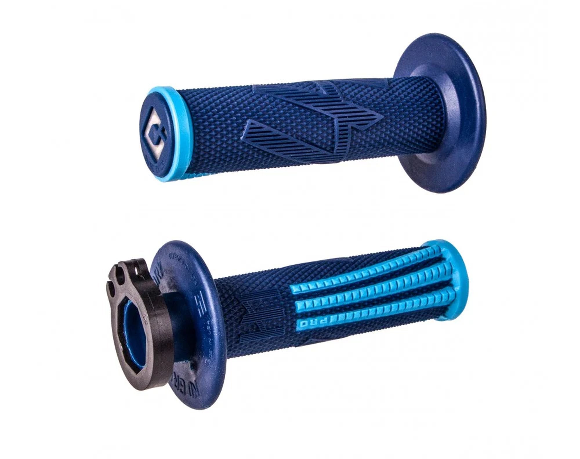 ODI EMIG PRO V2 Lock-On Grip Navy / Lt. Blue