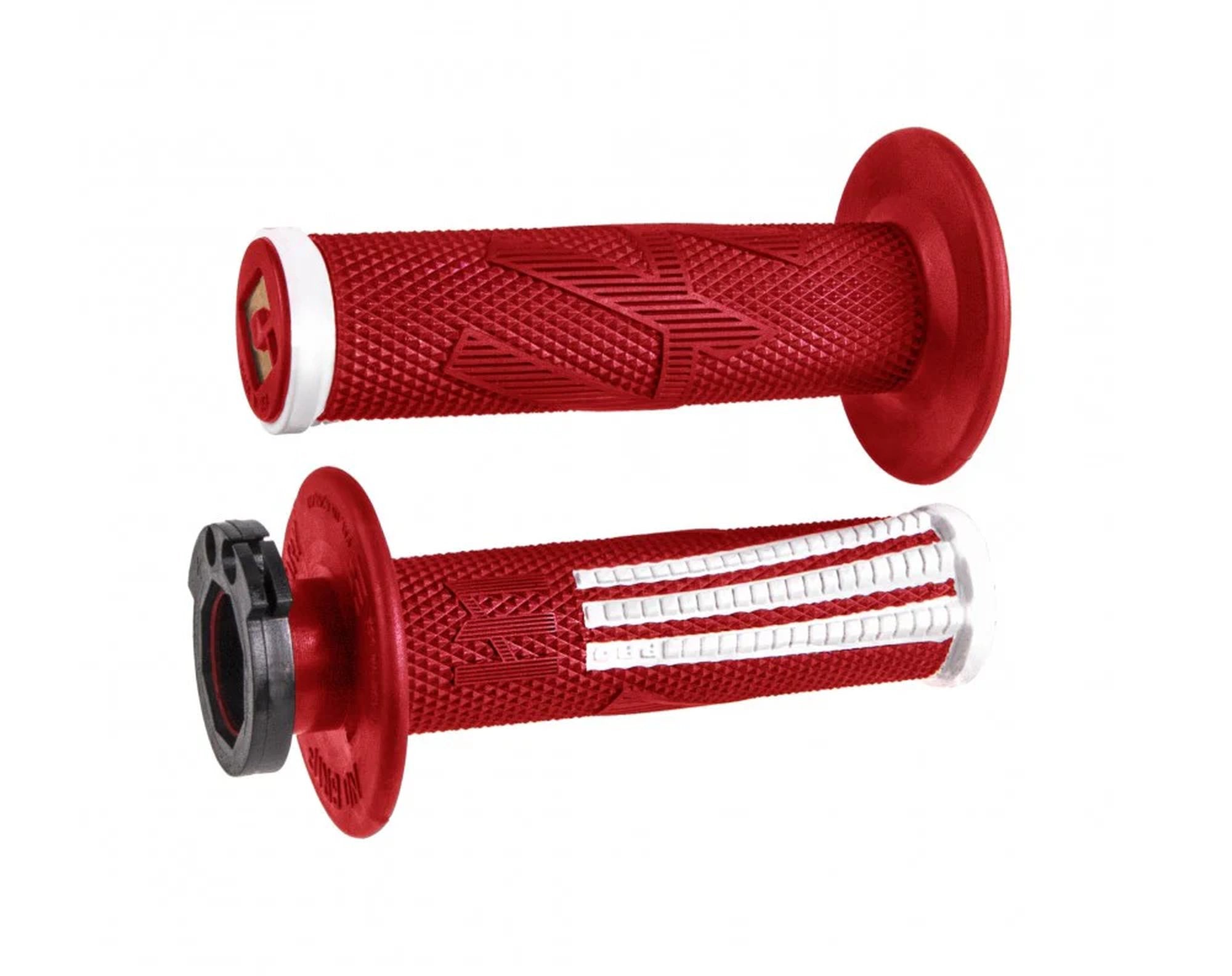 ODI EMIG PRO V2 Lock-On Grip RED / White