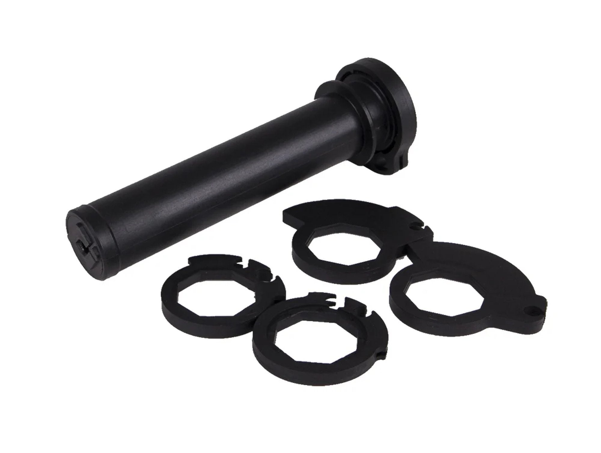 ODI Fusion OE RPLC Throttle Tube MX 7/8" BLACK Injection Molded Plastic