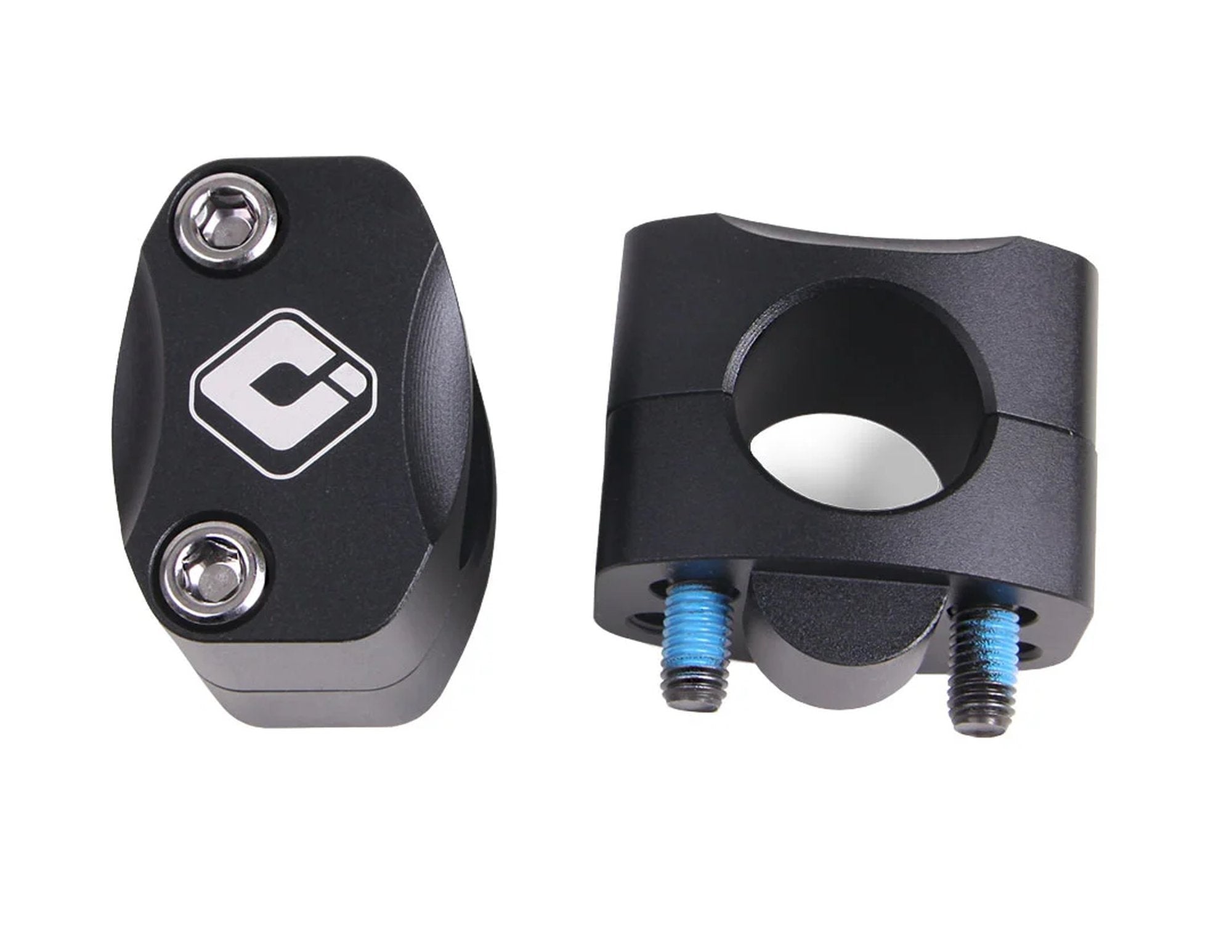 ODI MX BAR ADAPTERS-7/8" to 1-1/8" Shot Peened BLACK