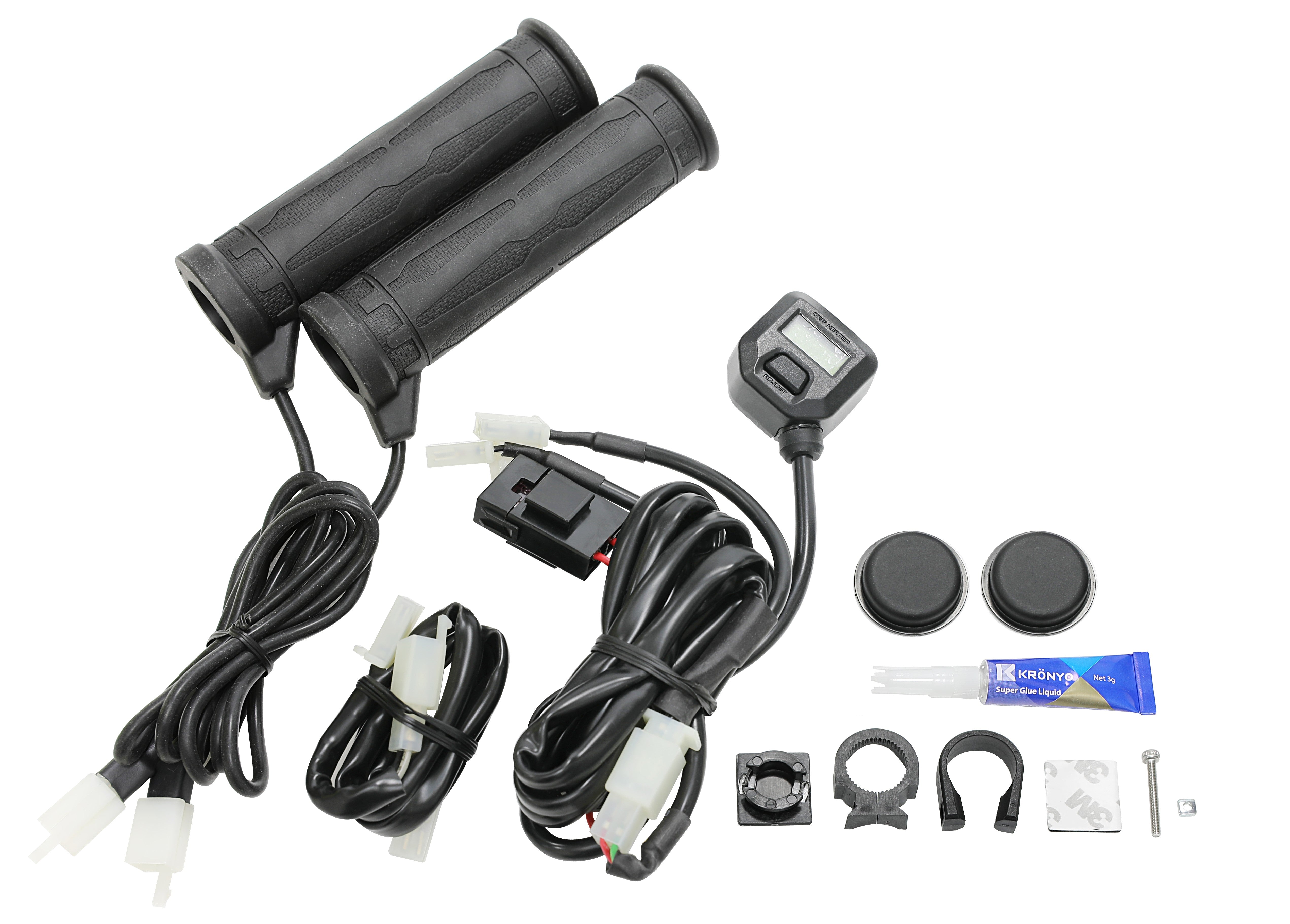 Hyper Lämpökahvat MP 22mm ohj.tangolle (130mm/130mm)