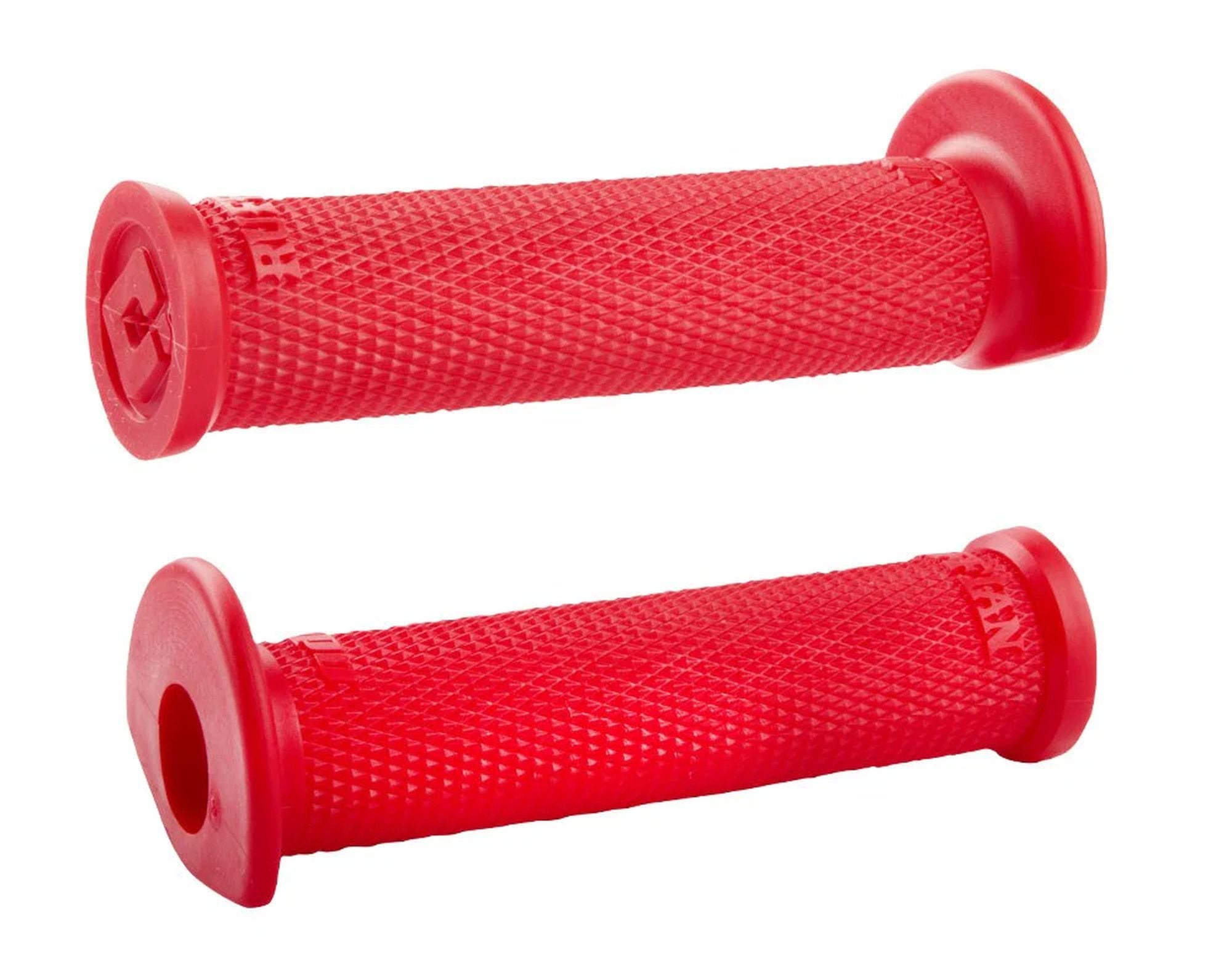 ODI ATV SINGLE-PLY GRIPS Ruffian 125mm Bright Red