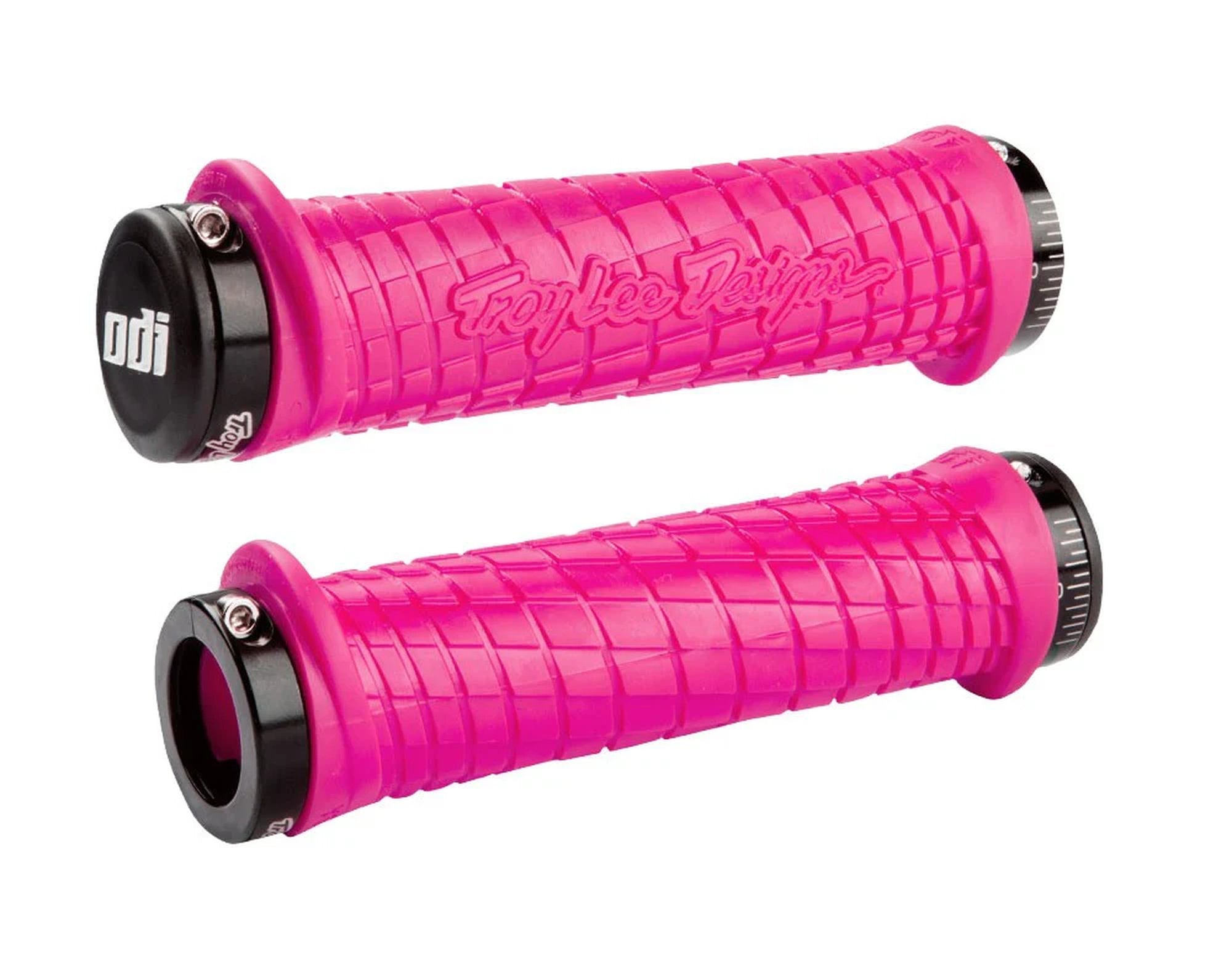 ODI Troy Lee Designs Signature Series Pink W/Black