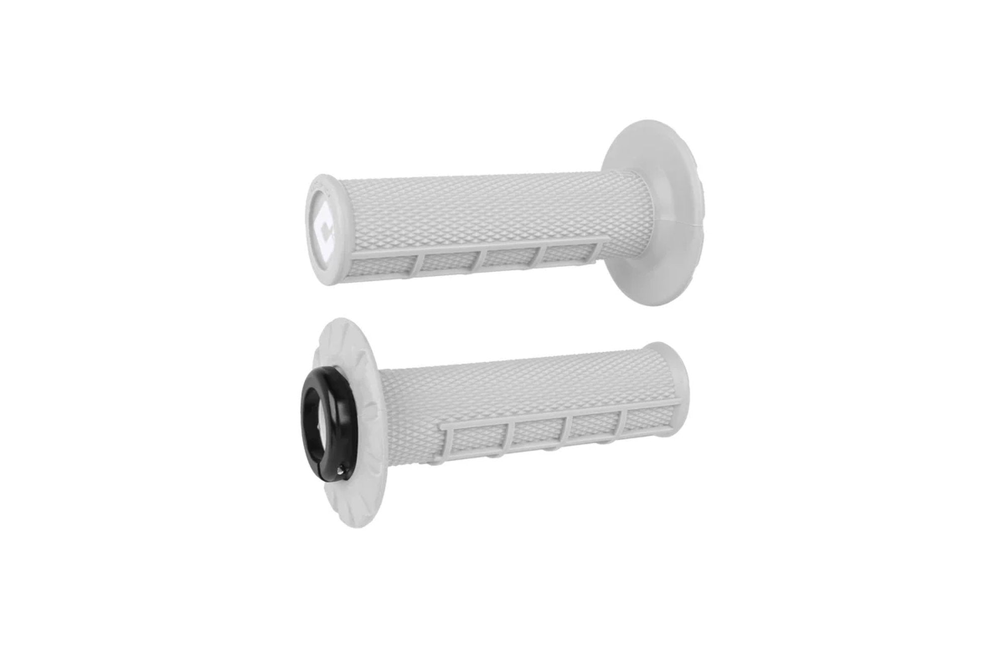 ODI Half-Waffle V2.1 ATV MX Grip 125mm Pro-Soft White/Black