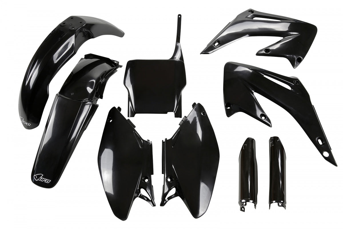 UFO Muovisarja 6-osainen Musta 001 Honda CR125/250 05-07