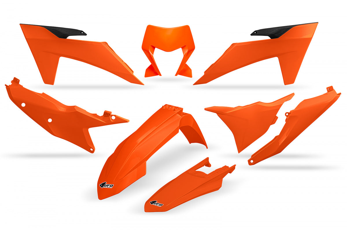 UFO Plastic kit 6-parts KTM EXC EXCF 2024-.. 125-500 Orange