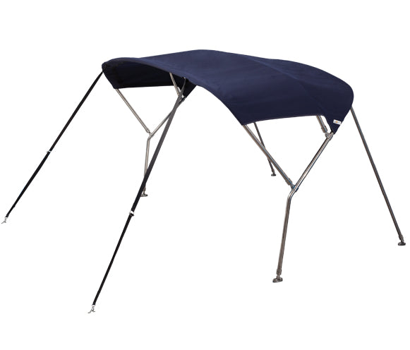 OS SAILBOAT BIMINI STAINLESS STEEL 3 BOW 1.8M-2.1M BLUE