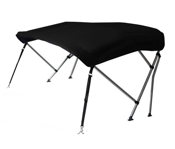 OS WHITEWATER PRO BIMINI 1.5 - 1.7M BLACK  SUNBRELLA