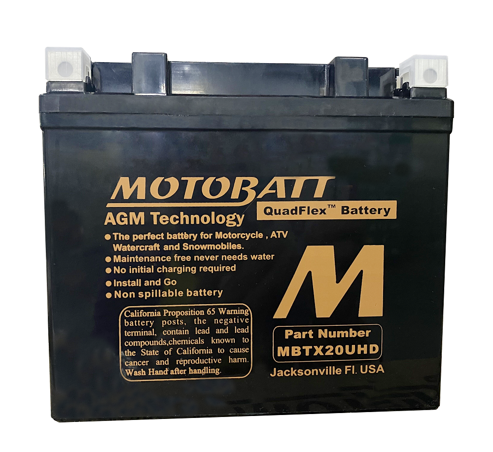Motobatt akku, MBTX20UHD Black