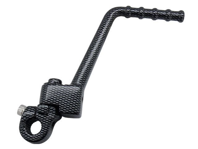 Tec-X Käynnistinpoljin, Carbon-kuvio, Aprila SX,RX 06- / Derbi Senda 98- / Giler