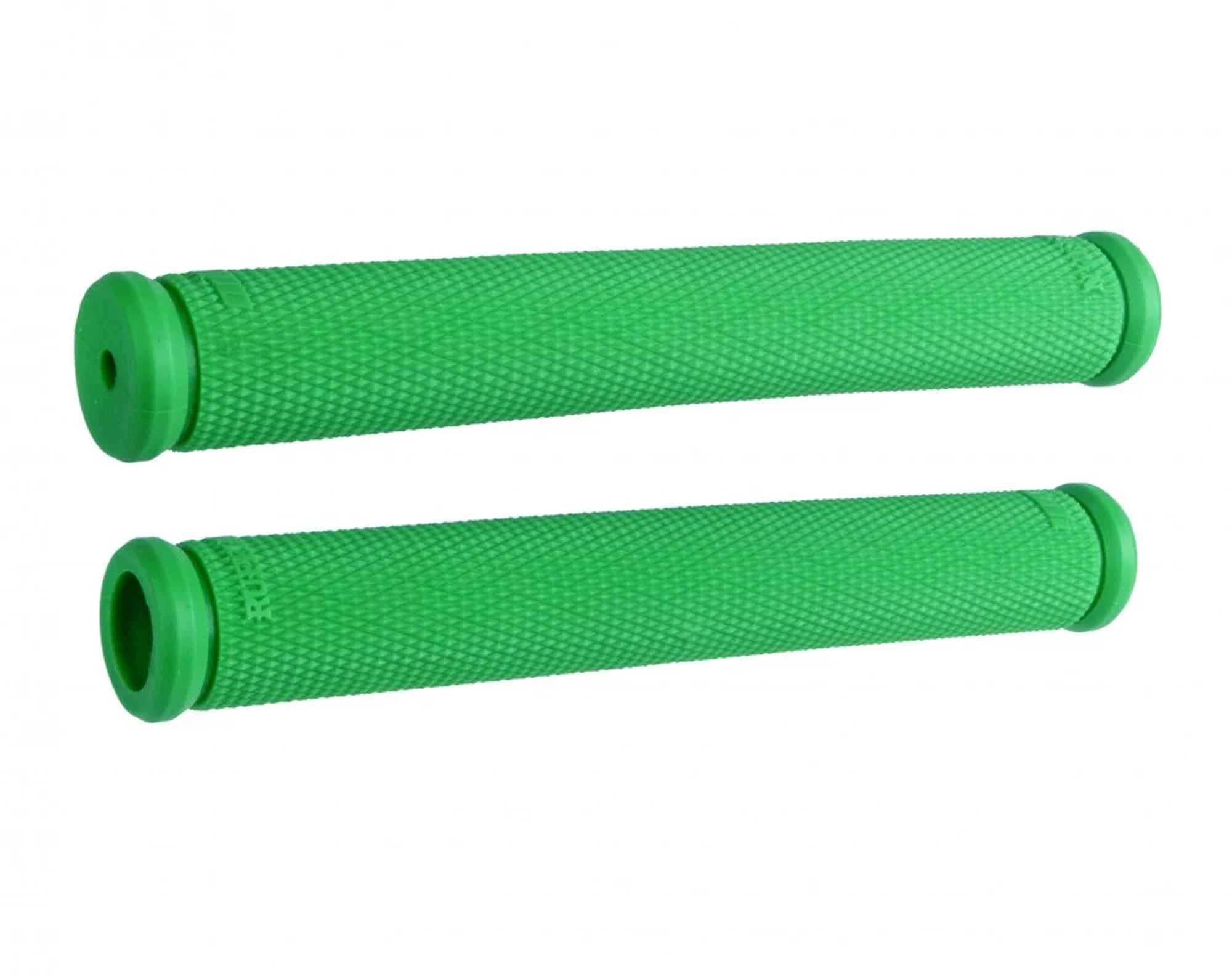 ODI SNOWMOBILE GRIPS Snow Ruffian 8" Single-Ply Grips FLO- Green