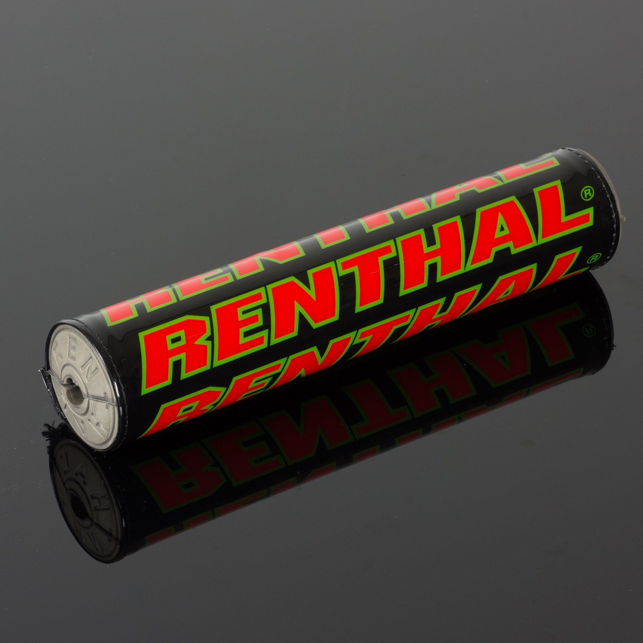 Renthal Shiny Pehmuste Musta/Punainen/Vihreä