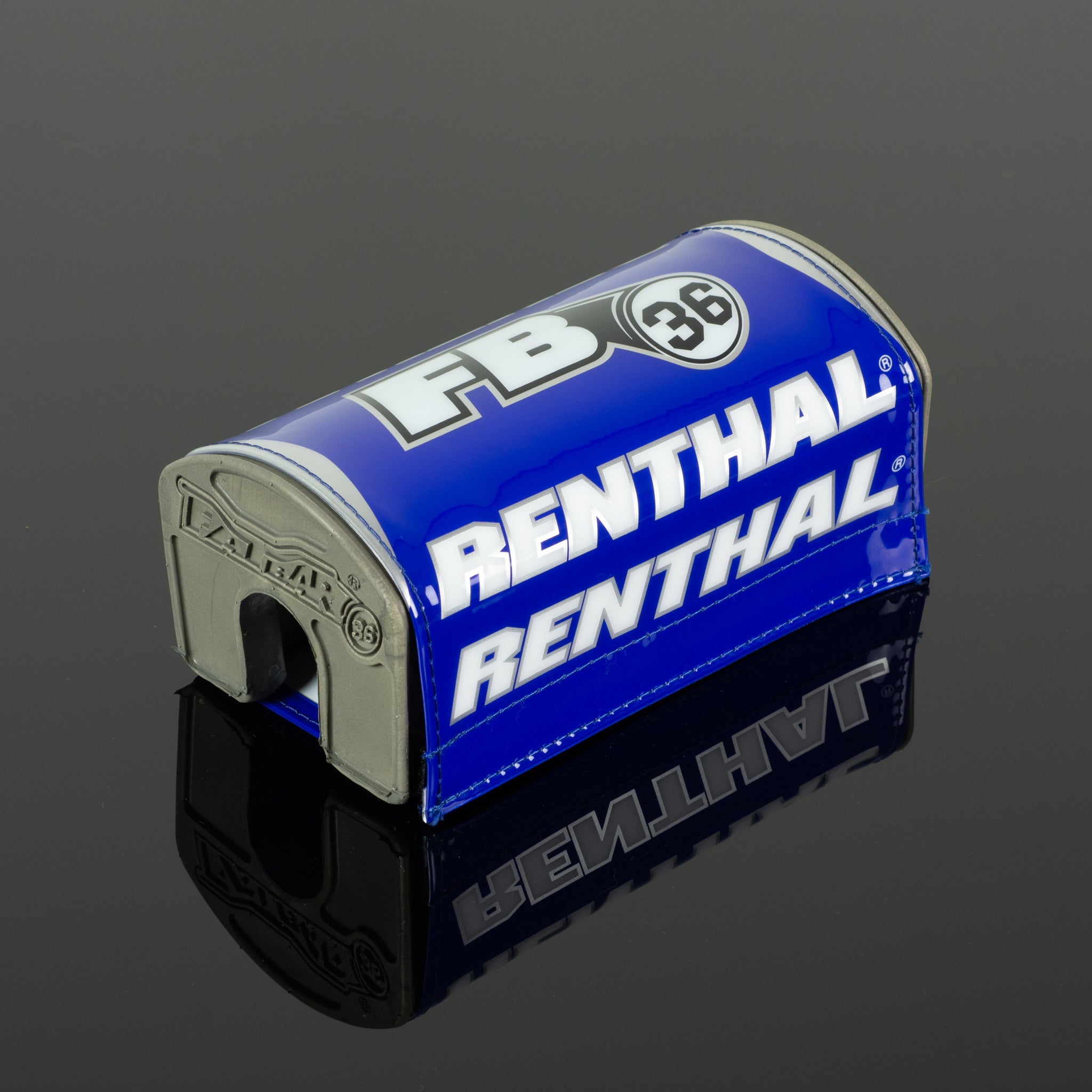 Renthal Fatbar36 Pehmuste Sininen/Silver/Valkoinen
