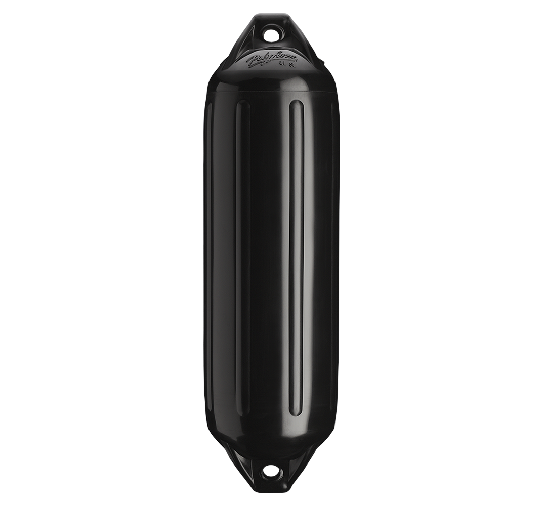 Polyform US fender NF 4 musta 16.3 x 54.9 cm